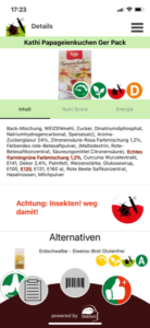 Insekten Wech mit Ethiktech