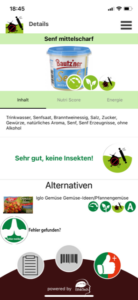 Insekten wech, die Insekten warn app